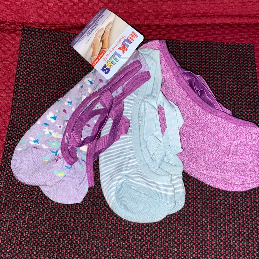 Brand new Muk Luks Ballerina socks